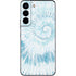 Blue and White Tie Dye Galaxy S22 Skin